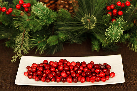 tray of artificial red cherries thumbnail