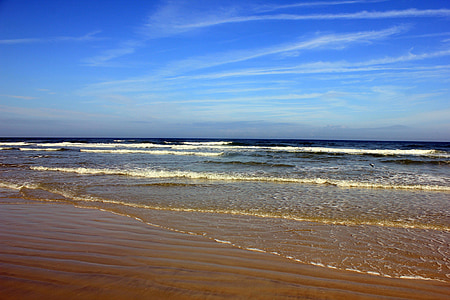 seashore under the blue sky thumbnail