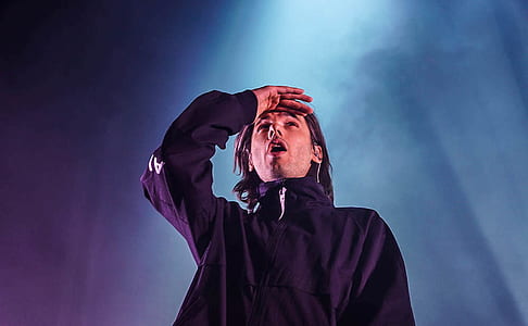 man wearing black jacket thumbnail