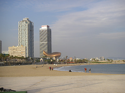 two white concrete buildings during daytime thumbnail