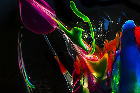 red, green, and blue artwork thumbnail