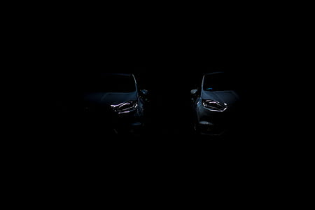 cars, reflection, dark, garage thumbnail