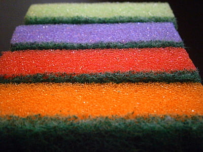 assorted-color sponges thumbnail