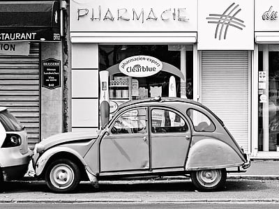 grayscale Volkswagen Beetle coupe thumbnail