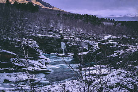 photography of white and black mountain thumbnail