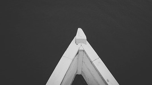 triangular white wooden board thumbnail