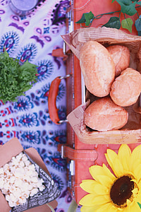 bread with sunflower in close photo thumbnail