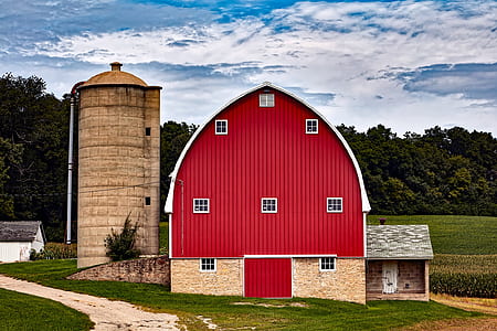 Red Built Structure Against Sky thumbnail