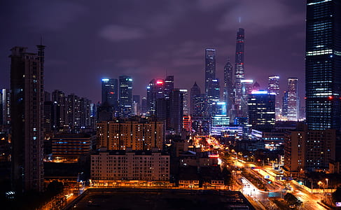 architectural photography of concrete buildings thumbnail