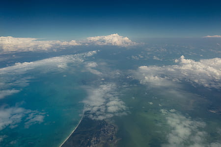 aerial photo of body of water thumbnail