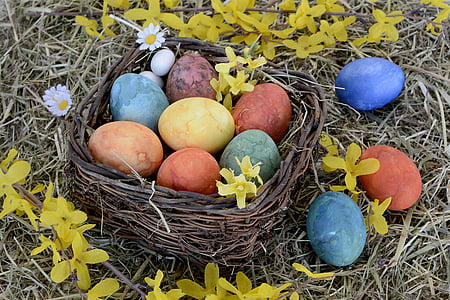 ester egg in basket thumbnail