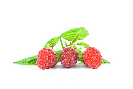 three red raspberry fruits thumbnail