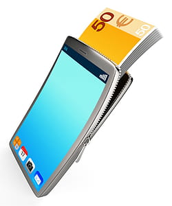 Phone With Copyspace Indicating World Wide Web And Website thumbnail