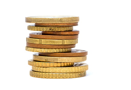 coins, gold, stacked, money, currency, cash thumbnail