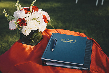 Register book at wedding thumbnail