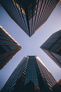 worms eye view of buildings thumbnail
