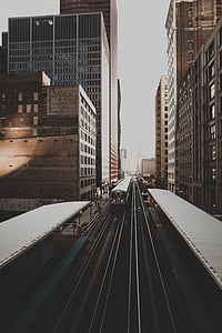 aerial view photography of train station thumbnail