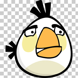 Food beak smile font, Angry bird white, white Angry Bird character illustration PNG clipart
