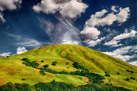 landscape photography of mountain during day time thumbnail