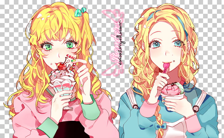 Anime Mangaka Chibi Girl Ice Cream Png Clipart Free Cliparts
