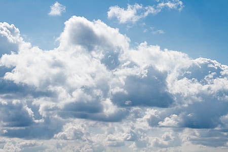 top-view angle photo of clouds thumbnail