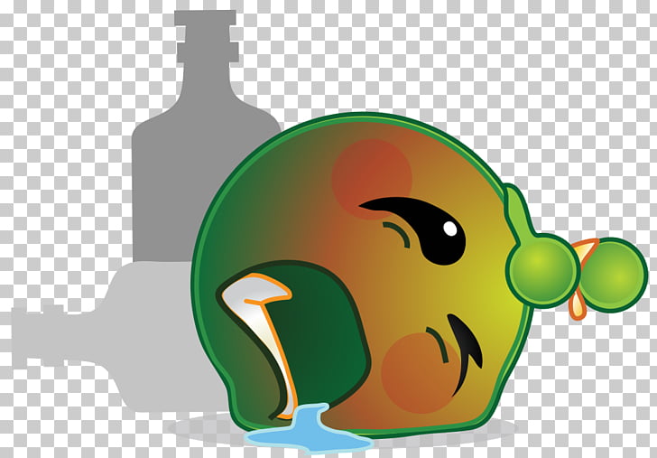 smiley emoticon alcoholic drink