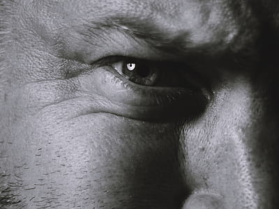 grayscale person eye thumbnail