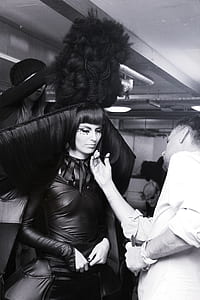 woman wearing costume thumbnail