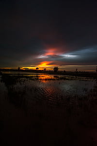 body of water at sunset thumbnail