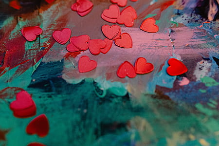 Heart foil confetti thumbnail