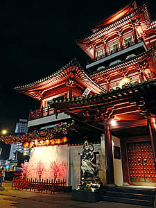 light, city, landmark, night thumbnail