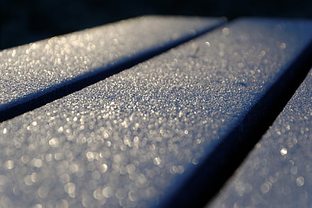 table, frozen, winter, outside, cold, ice thumbnail