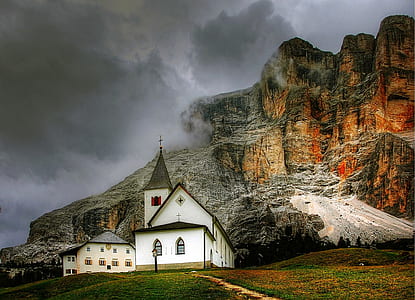 landscape, mountains, nature, sky thumbnail