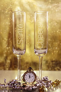 Celebration with watch and glasses thumbnail