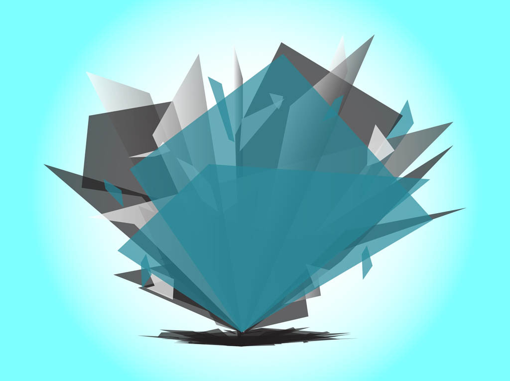 Abstract Vector Burst ai file