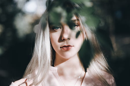 Bokeh photography of woman thumbnail