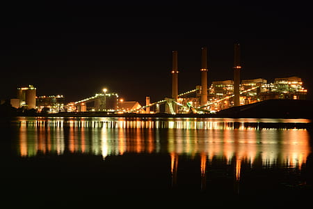 Illuminated City at Night thumbnail
