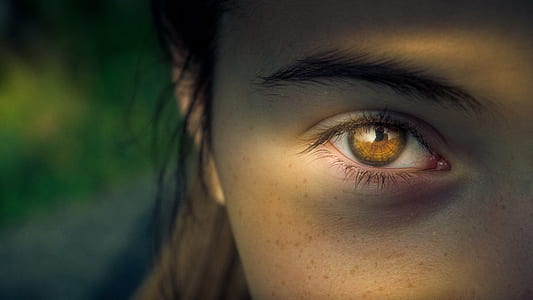 bokeh shot of person's eye thumbnail