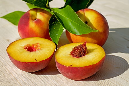 several sliced peach thumbnail