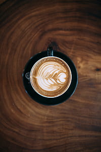 top view of latte thumbnail