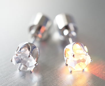 two clear and yellow gemstones thumbnail