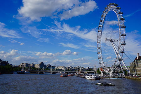 London Eye in London at daytime thumbnail
