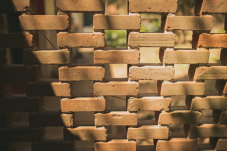 pile of brown wall bricks thumbnail