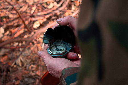 person using compass thumbnail