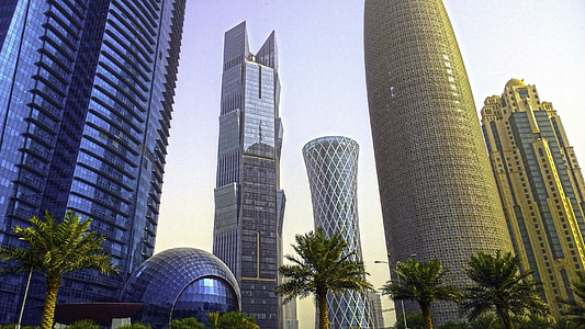 Doha's West Bay area in Qatar thumbnail