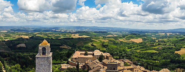 aerial photography of hills thumbnail