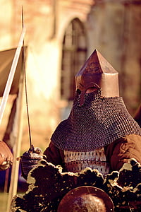 knit wearing armor during daytime thumbnail