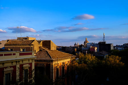 city, landscape, sky, houses thumbnail