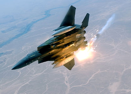 fighter jet above sky thumbnail