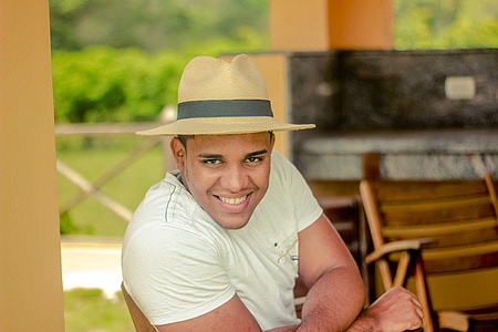 man sitting on chair thumbnail